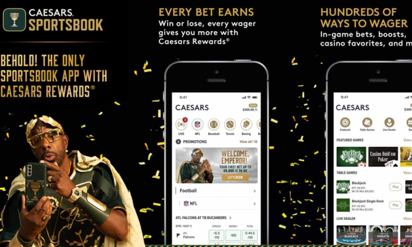 ceasars online sports book app